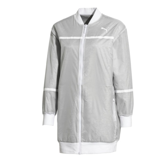 Puma Jackets & Blazers - Puma Grey By Selena Gomez Jacket Glacier Jacket